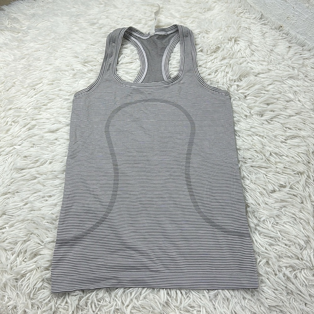 Lululemon Swiftly Tech Tank White Black